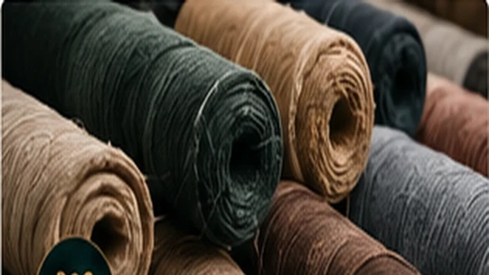 Rolled premium textile materials